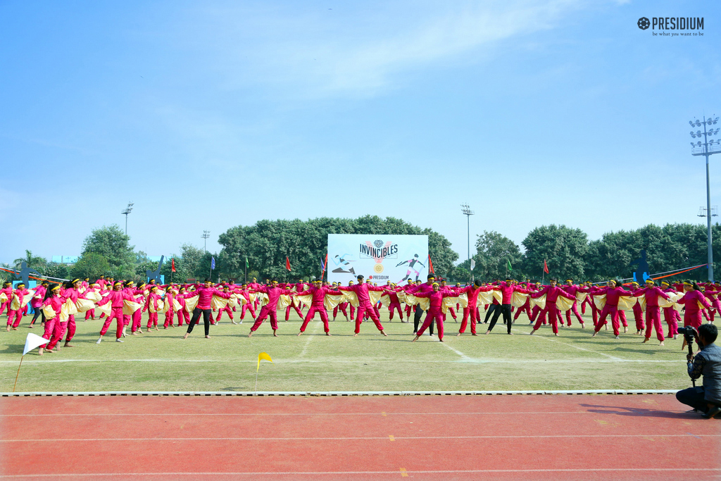 Presidium Rajnagar, PRESIDIUM CELEBRATES ANNUAL SPORTS DAY WITH ARDOUR AND ZEAL